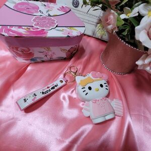 Coin Bag HELLO KITTY Rubber  New